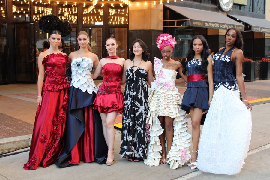 Fashion Talks Foundation's 'The Runway' in Playhouse Square.